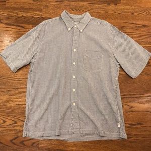 J. Crew Men’s Short Sleeve Seersucker Button Down